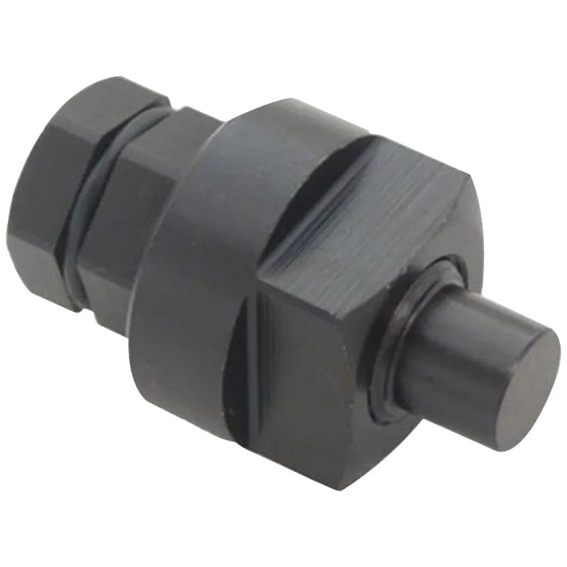 Aodi T40058 crankshaft rotating sleeve and adapter tool for Audi engine timing service.