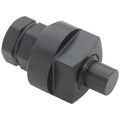 Aodi T40058 crankshaft rotating sleeve and adapter tool for Audi engine timing service.