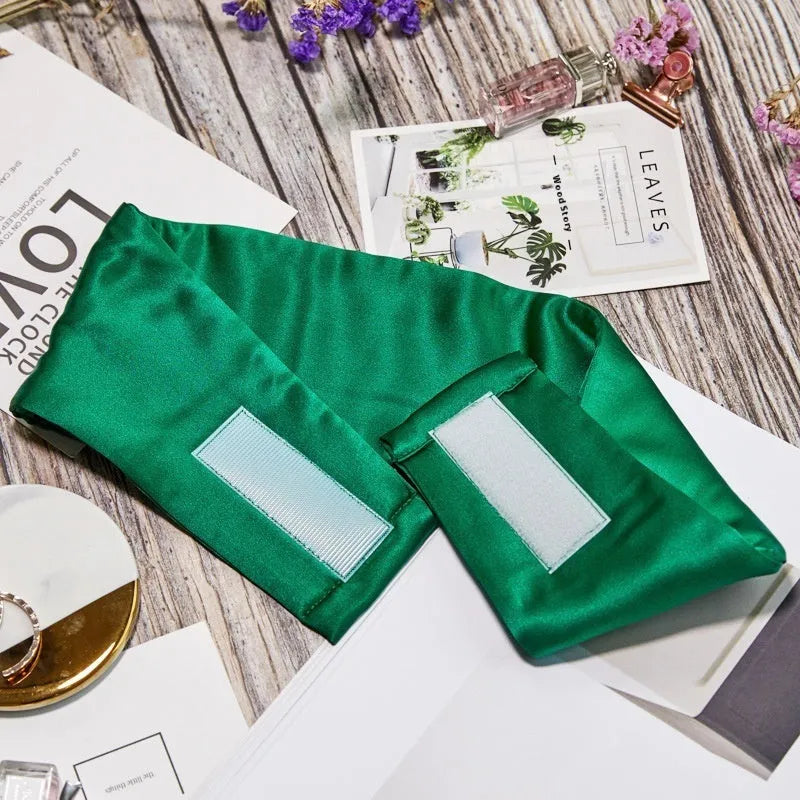 Mulberry silk sleep eye mask in multiple colours for light blocking