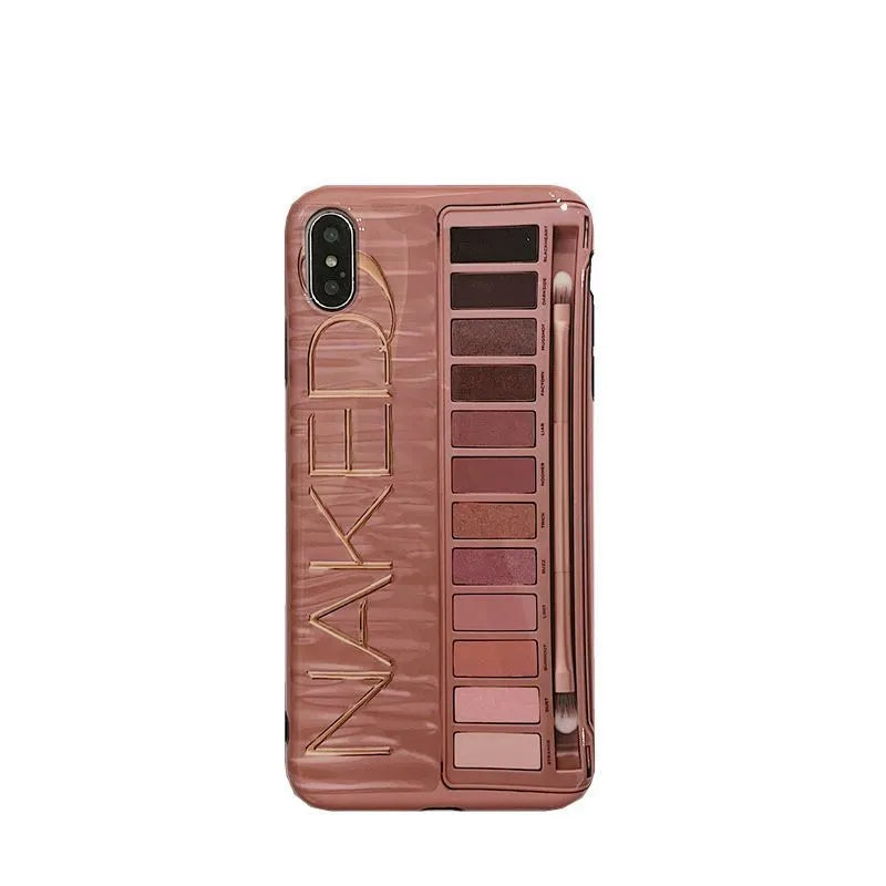 Floral pattern silicone phone case for iPhone in Flesh and Grey colours.