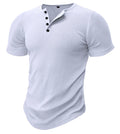 Men's sports slim-fitting muscle t-shirt in polyester with athletic styling and solid colours