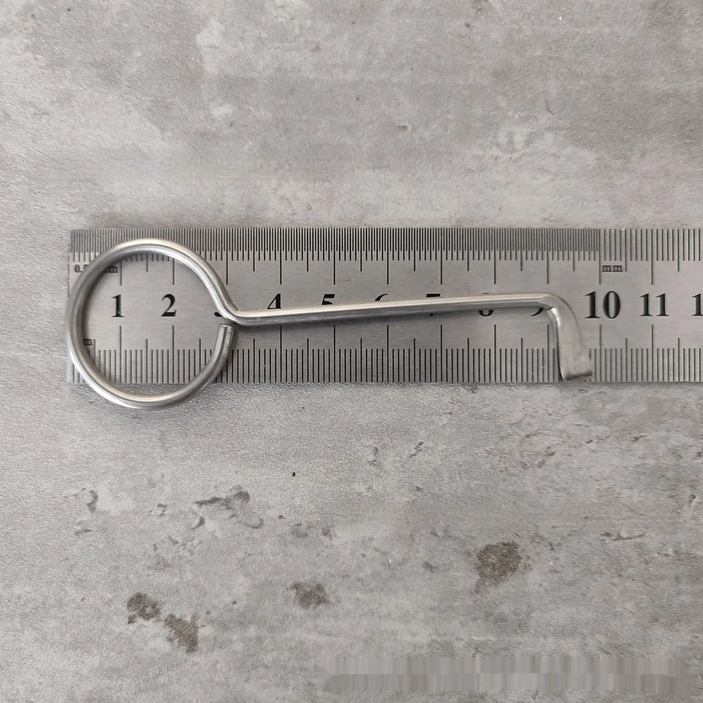 Two-piece alloy wrench tool set showing both wrenches with universal fitting ends