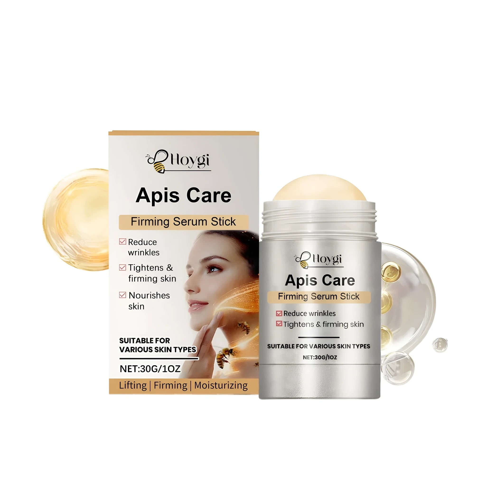 30g Tightening Rod facial essence stick in portable applicator