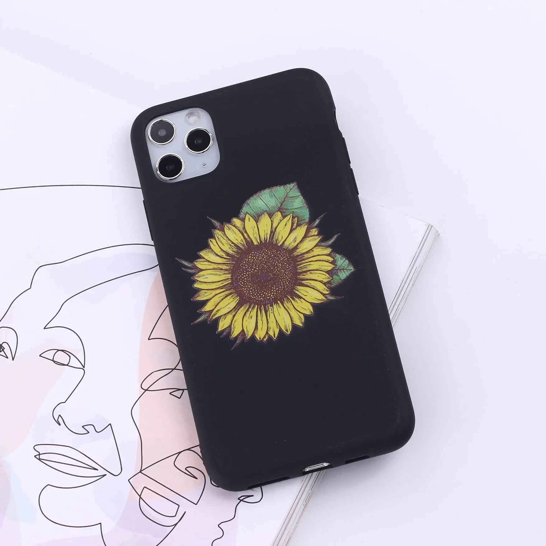 TPU iPhone back cover case in various colours for models iPhone 5 to 11 Pro Max.