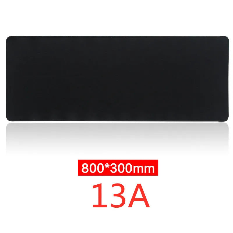 Oversized 30x80cm non-slip rubber base cloth mouse pad for desk