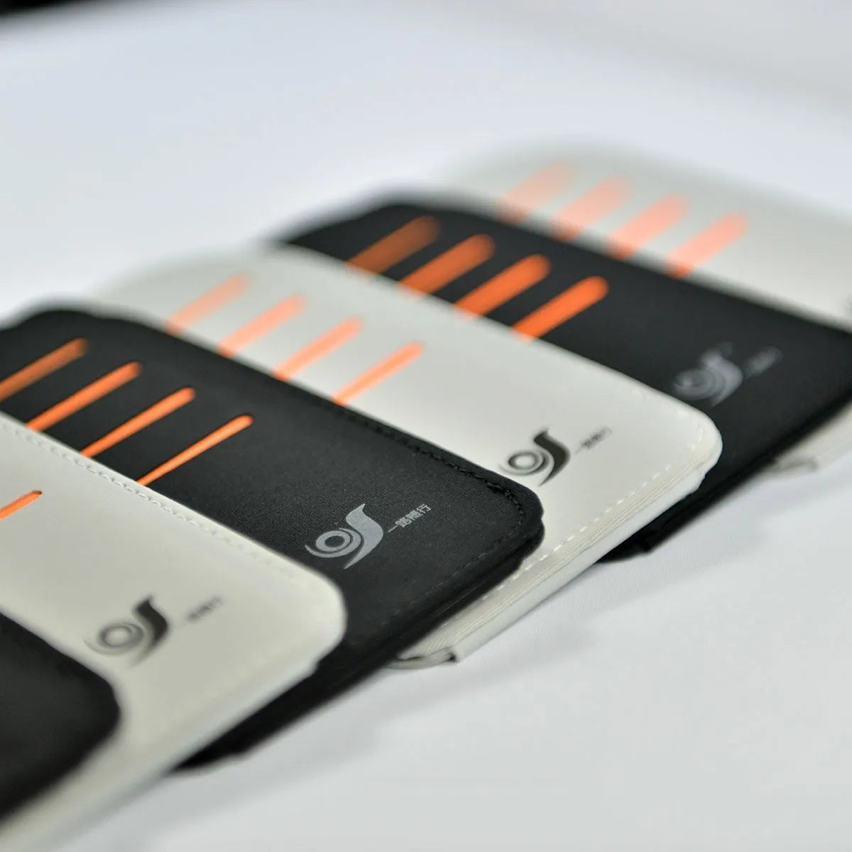 Set of four car sun visor shading panels and a vehicle storage bag.