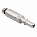 Silver metal VAS6262-9 transmission refueling joint adapter tool on a workshop bench