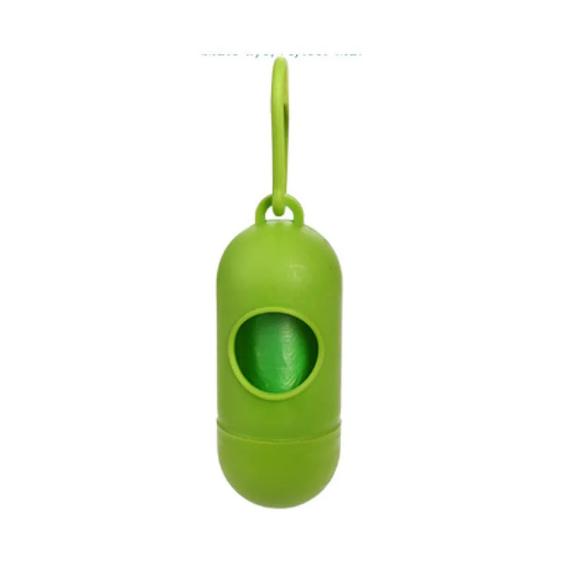 Coloured dog poop bags for waste cleanup showing 22.5 x 30 cm dimensions