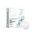 Pack of four white nano microneedle skin patches for topical botanical application.