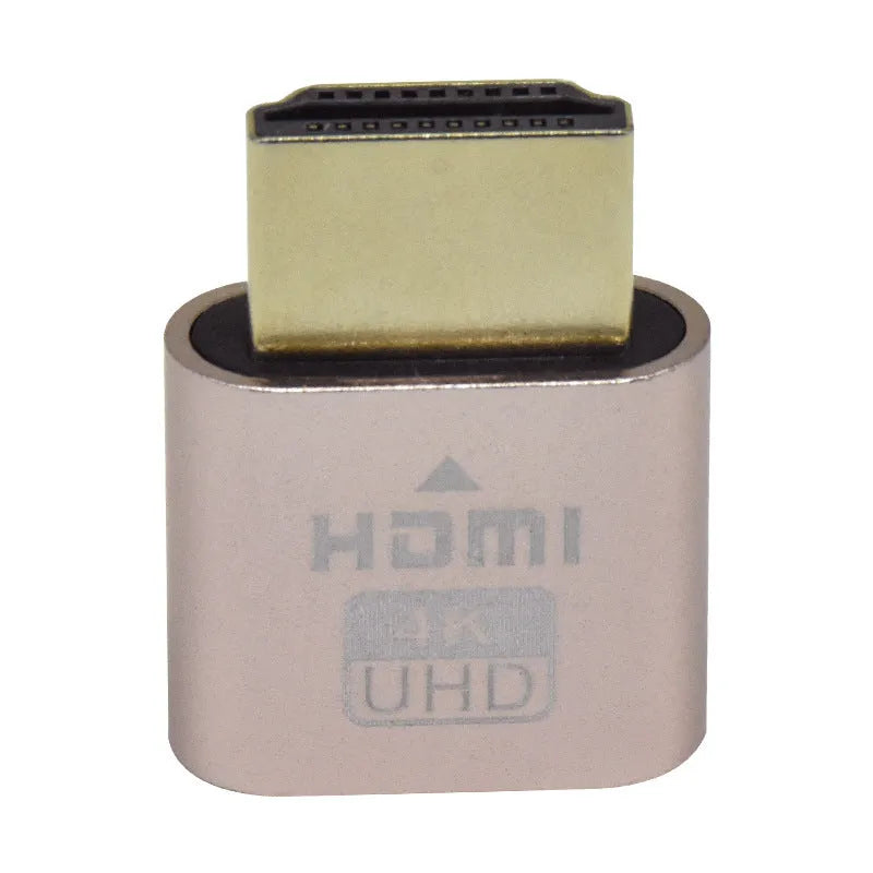 26.5mm HDMI graphics card virtual display dummy plug adapter in multiple colour options