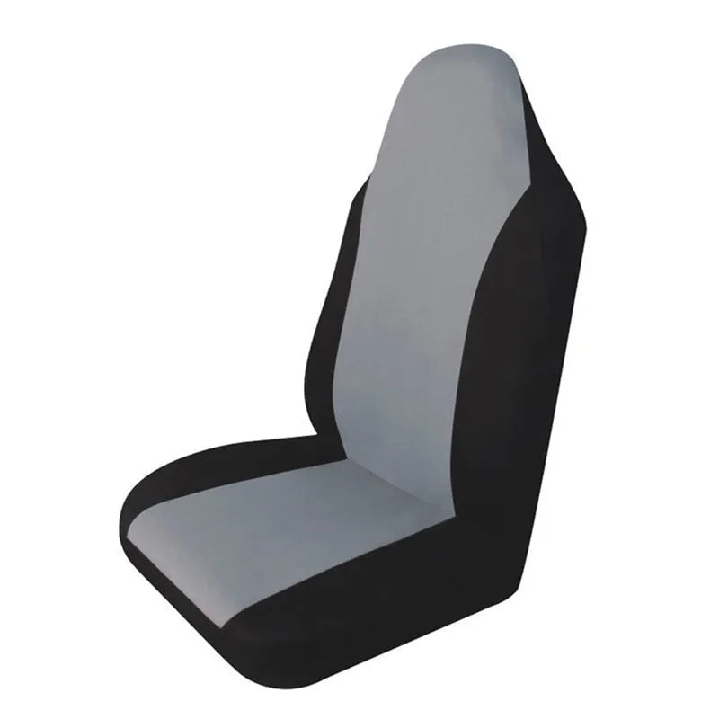 Universal car mesh seat cushion in black knitted fabric and sponge for front seat
