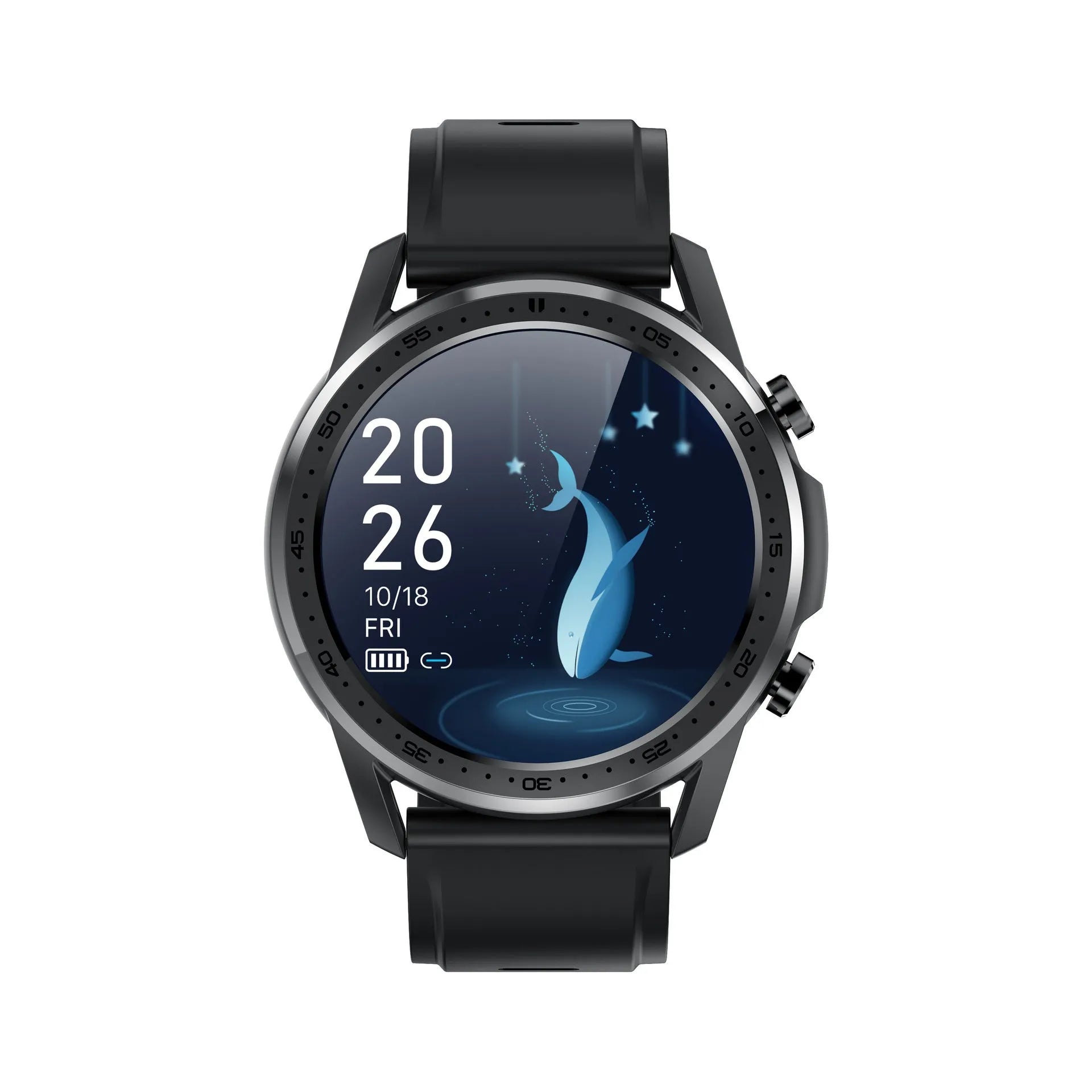 Youth2 smart bracelet with body temperature display on 1.3-inch screen, zinc alloy case