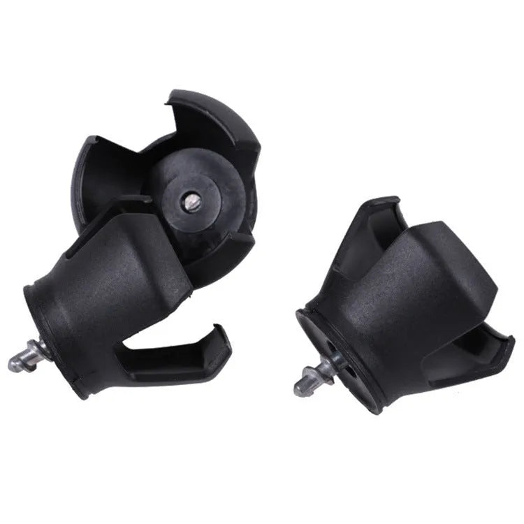 Black golf ball picker clip device for retrieving balls without bending, lightweight 60g construction