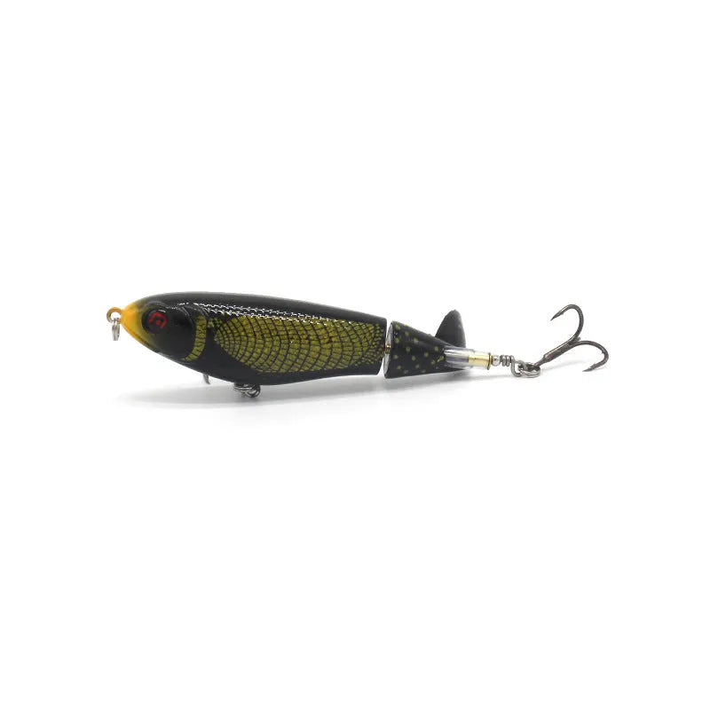 7.5cm long bionic fishing lure for predator species like perch and pike.