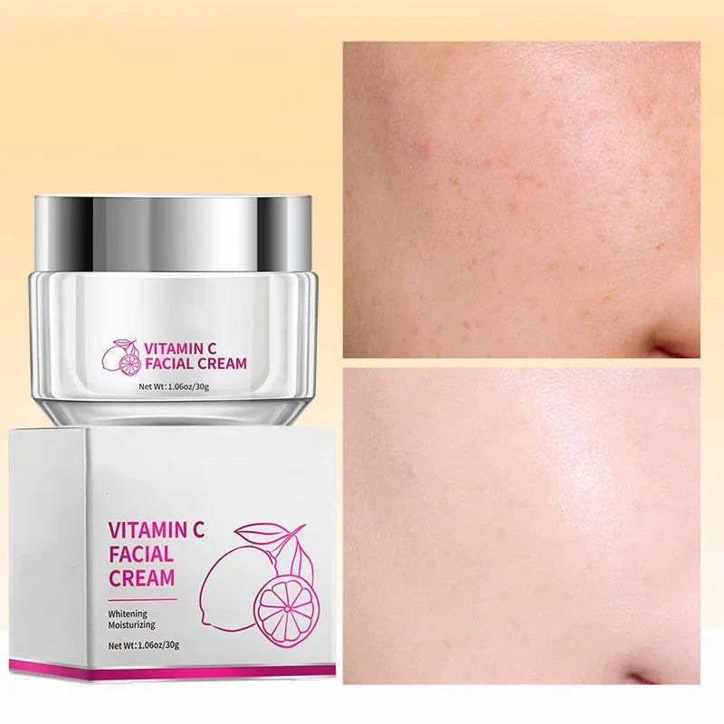 30g tub of universal vitamin C face cream for facial skincare.