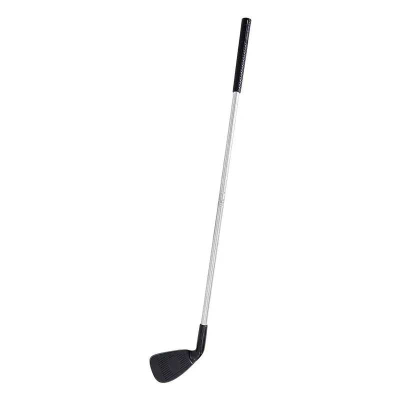 Parent-child metal golf club set showing adult and children's versions for outdoor sports practice