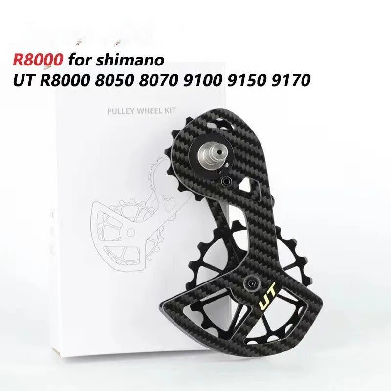 LTWOO 105 rear derailleur jockey wheel pulley kit compatible with Shimano R7000 groupset