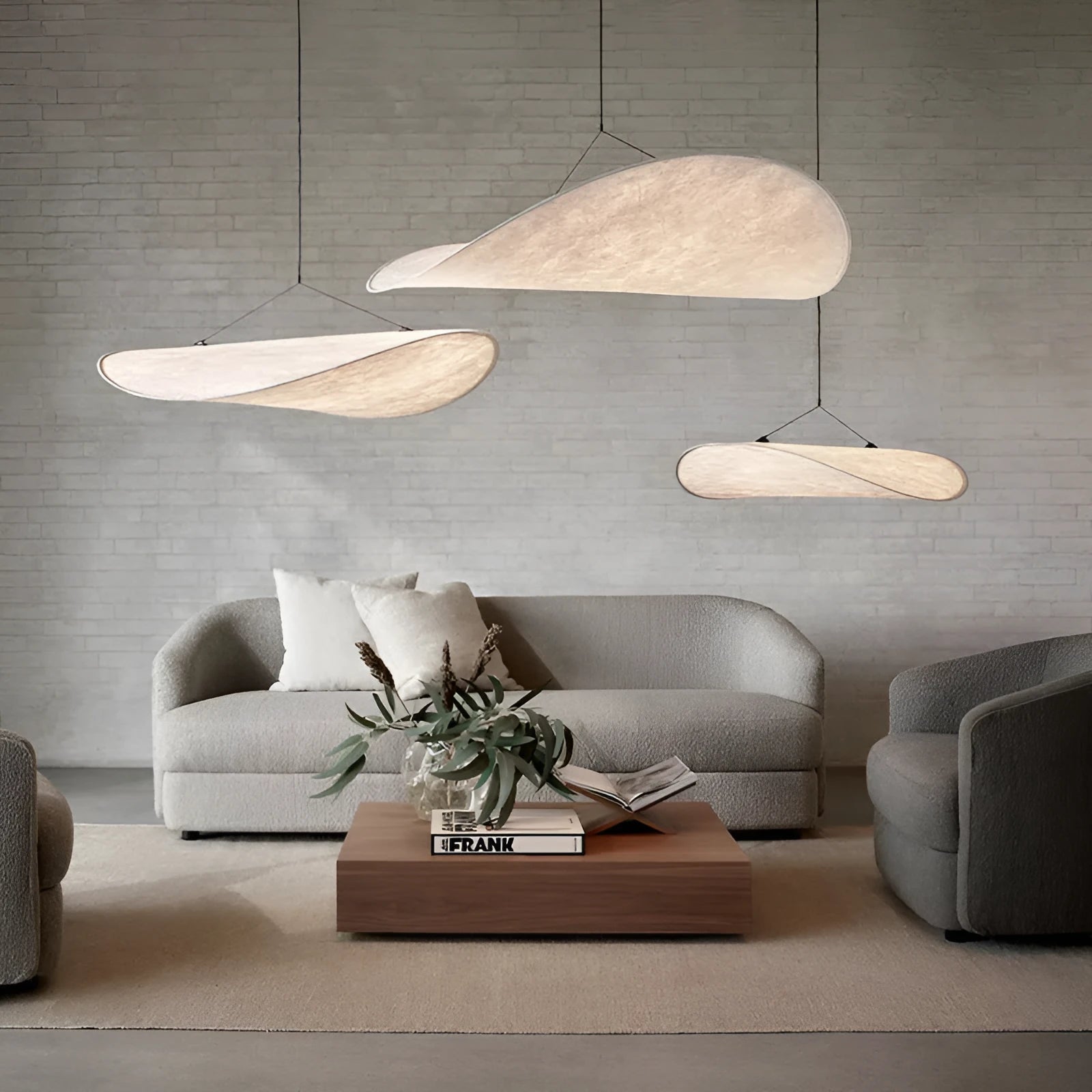 Art silk decorative chandelier ceiling light with multiple diameter options and remote control