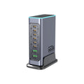 660W gallium nitride desktop charger with multiple Type-C ports