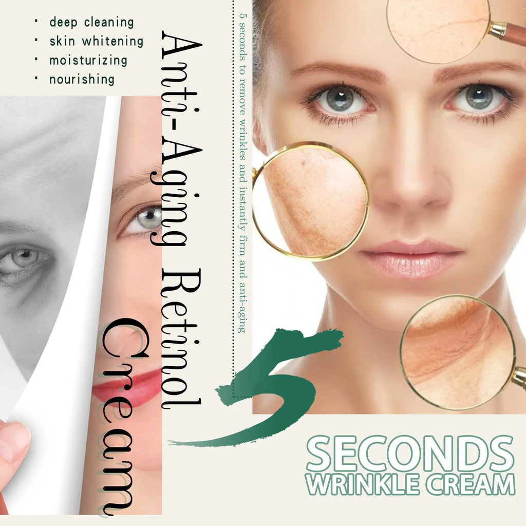 30g anti-aging anti-wrinkle face cream jar with hydrating formula for facial skincare