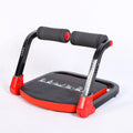 Household mini multifunctional abdominal device in sky blue and red colour options