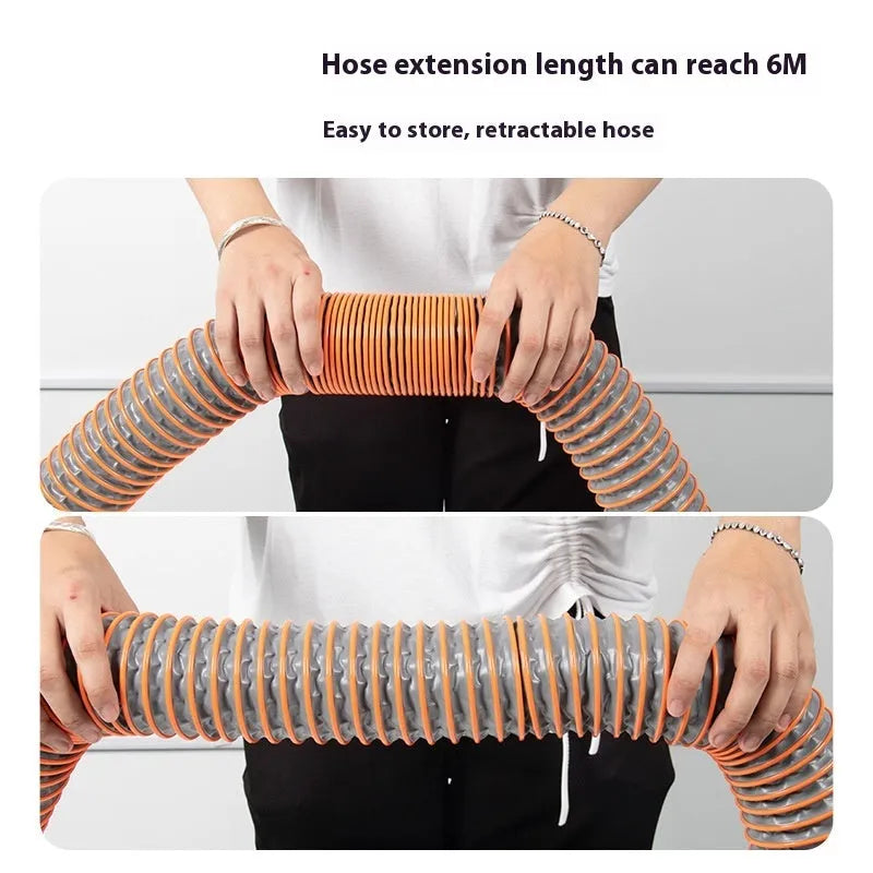 90 degree sewage hose rotary elbow joint in 4.5 metre PP length with optional connector