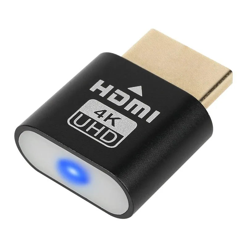 26.5mm HDMI graphics card virtual display dummy plug adapter in multiple colour options