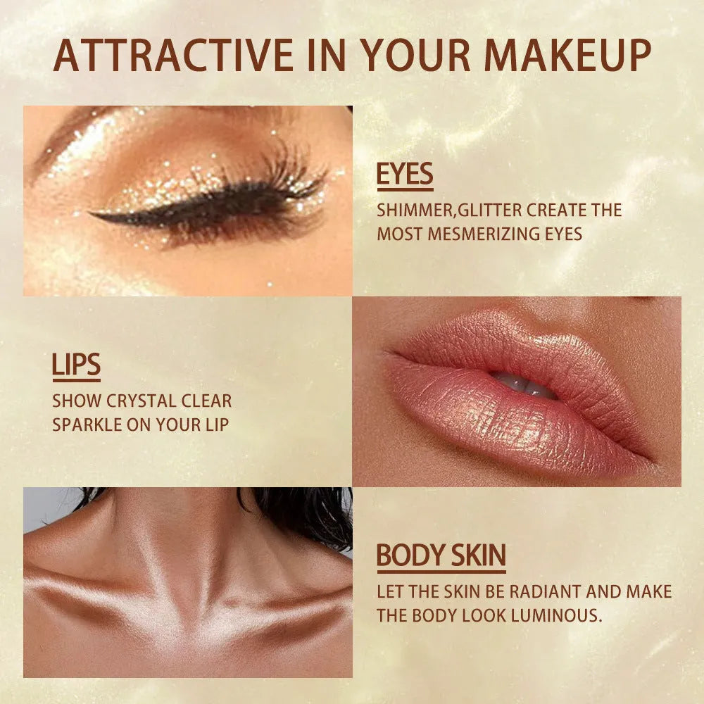 30ml face and body highlighting cream liquid for natural contour brightening with four colour options