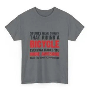 Grey women's printed cotton t-shirt with short sleeves showing pullover design