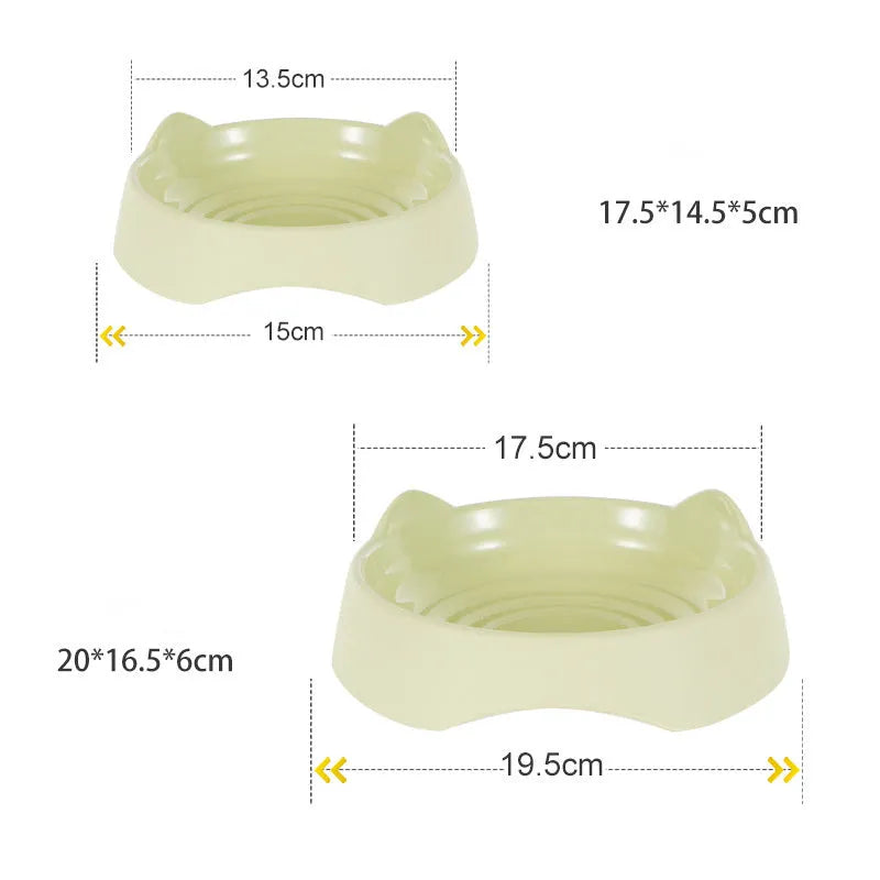 Ceramic dog slow feeder bowl with maze pattern in blue, green, or pink colour for small medium large breed puppies