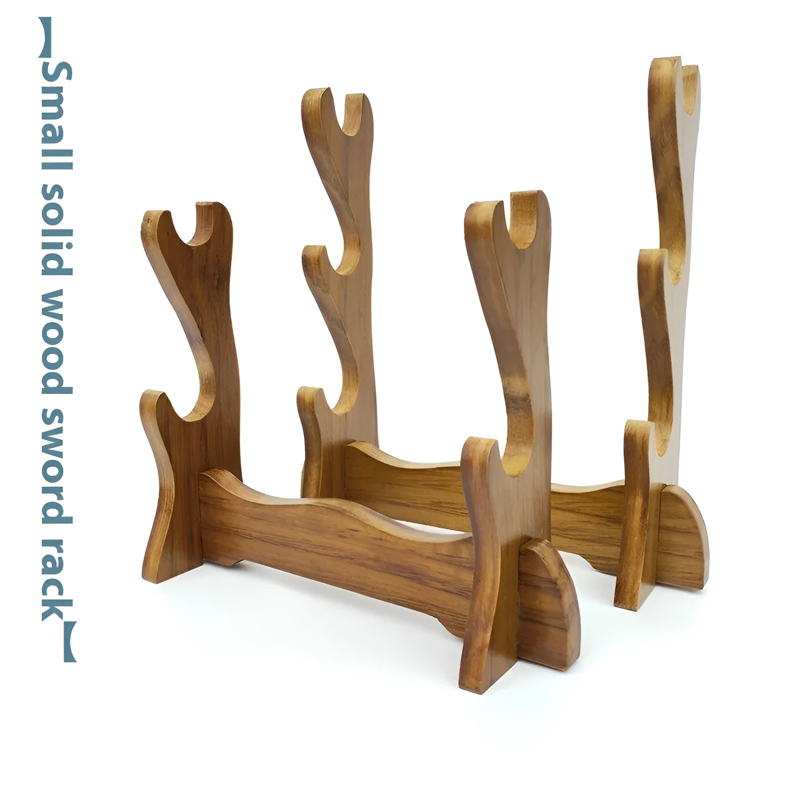 Chinese style wooden multi-layer display bracket shelf with ornament display
