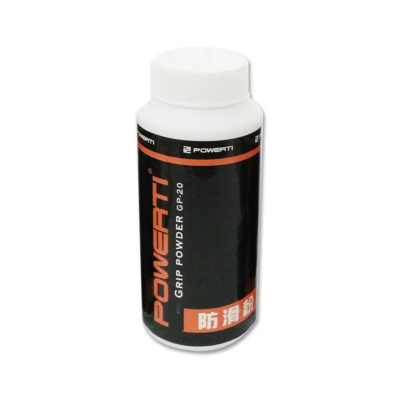 White magnesium carbonate sports anti-slip powder in container