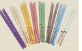Beeswax scented ear candle sticks in assorted colours for ear therapy and cleaning