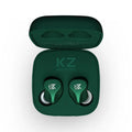 Z1 true wireless Bluetooth in-ear headphones in black and green colour options.