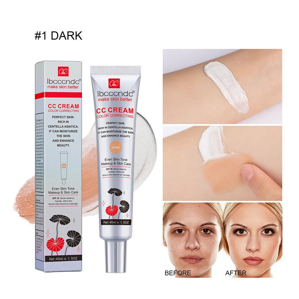 Erborian CC cream tube with colour correcting moisturising makeup for natural complexion