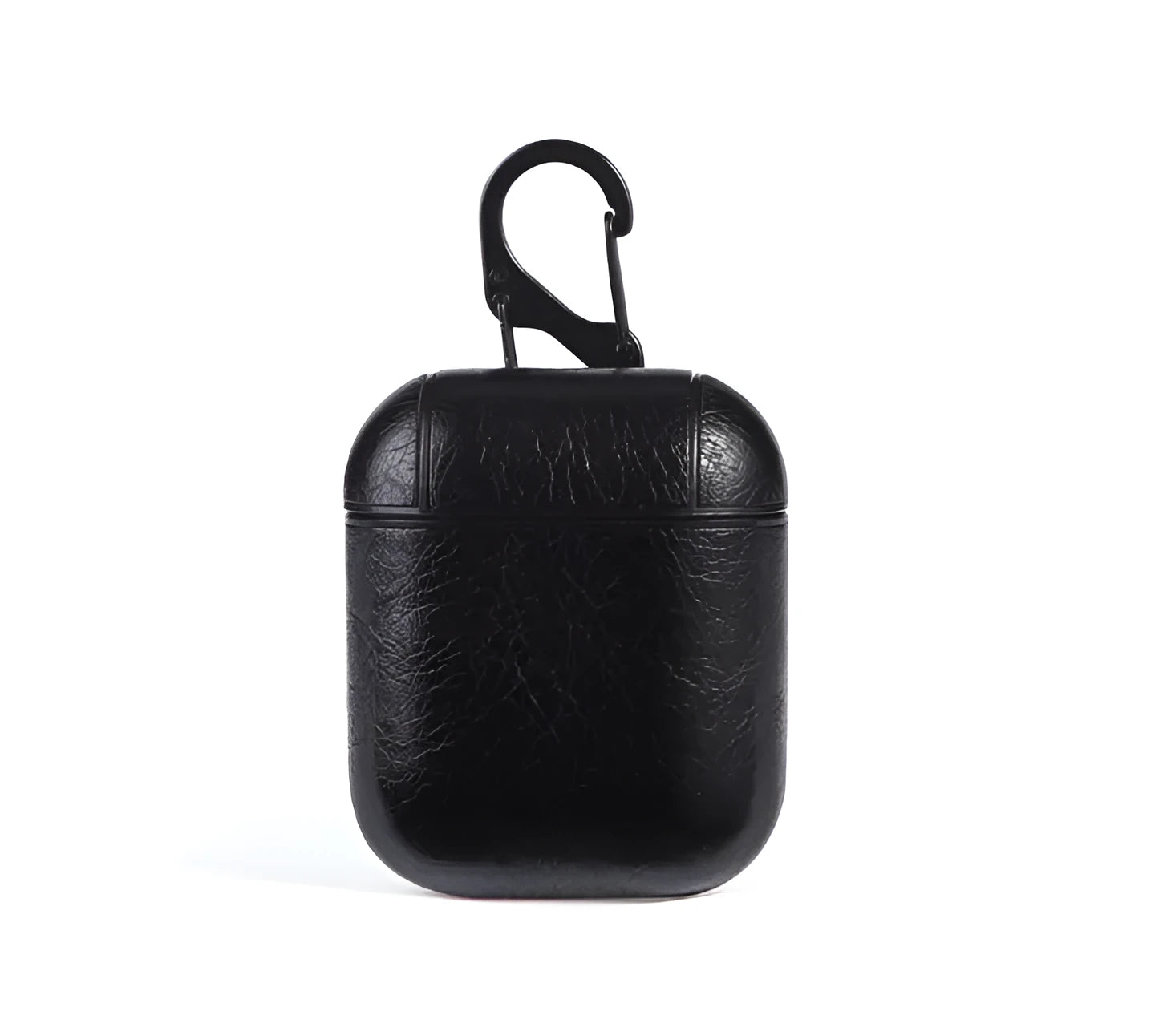 Genuine leather charging case for Apple AirPods in black, brown, light brown, and red colours