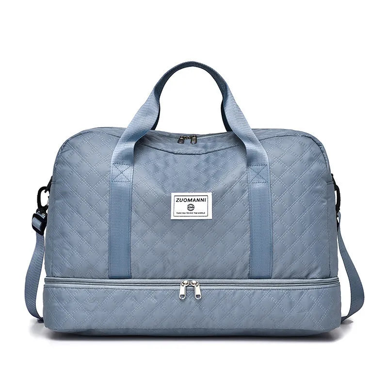 Oxford cloth travel bag in multiple colours with 36-55 litre capacity for leisure travel