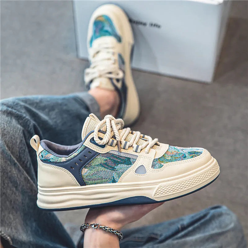 Casual canvas tide shoes in Milan green colour with flat heel and round toe design