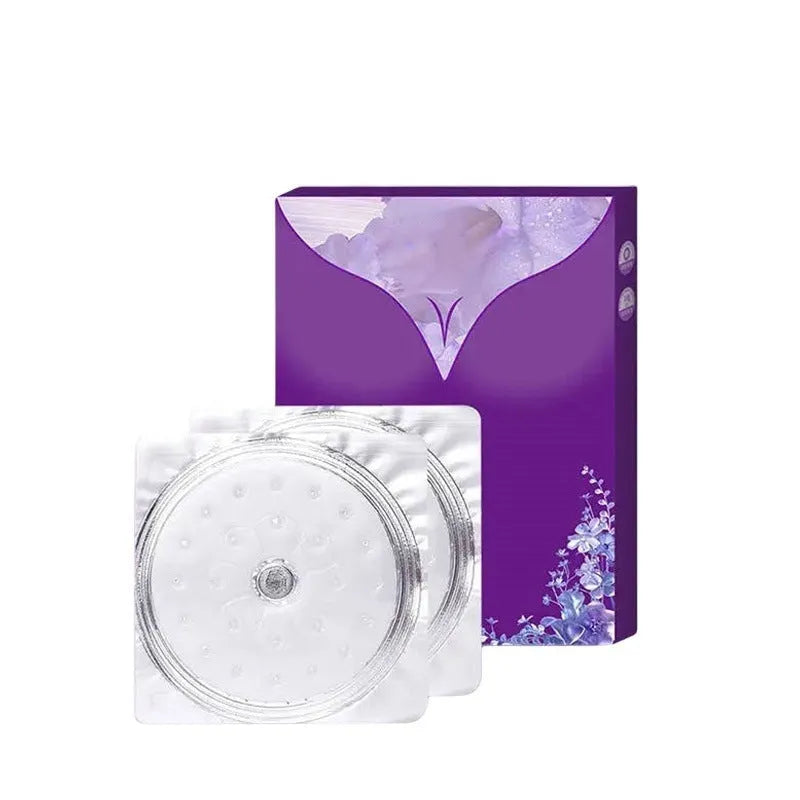 Body tightening breast enhancement mask featuring specialised adhesive chest patches for cosmetic breast enhancement treatment