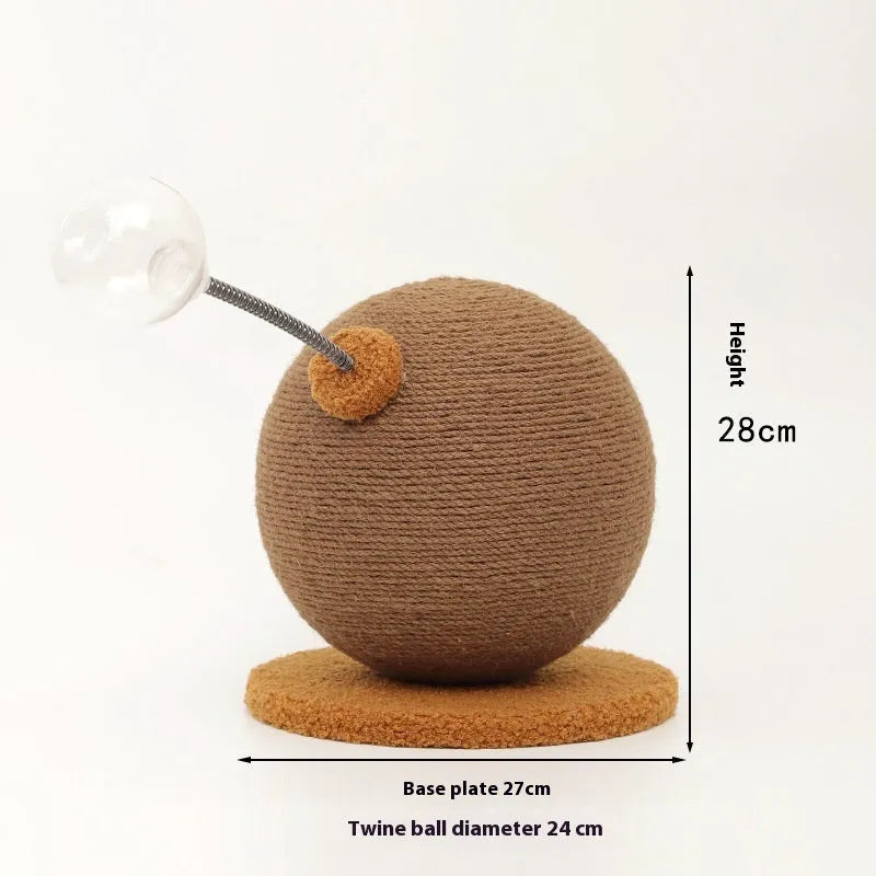 Hemp rope cat scratch board in large and small sizes with anti-scratch properties