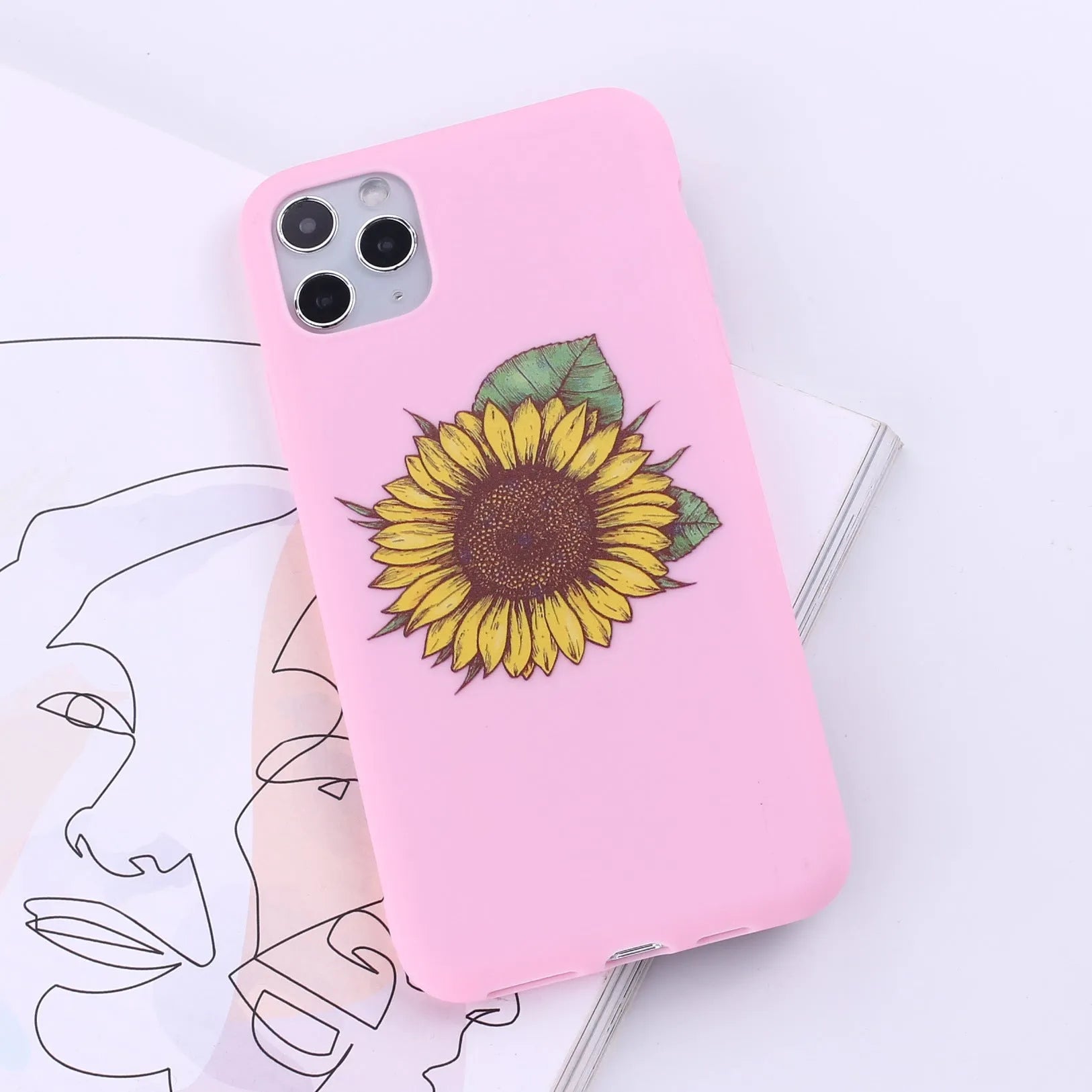 TPU iPhone back cover case in various colours for models iPhone 5 to 11 Pro Max.