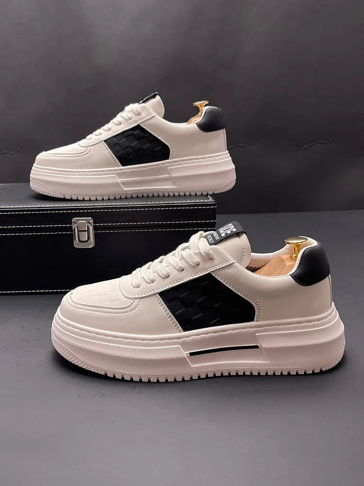 White green and white black unisex sports casual shoes with cloth upper and rubber foam sole