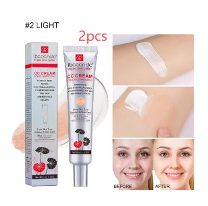 Erborian CC cream tube with colour correcting moisturising makeup for natural complexion