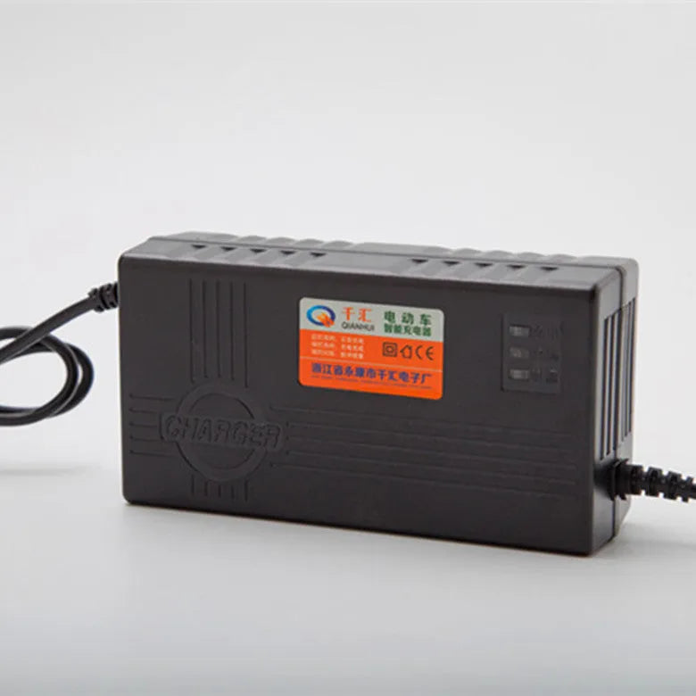 Black 72V20AH electric car charger for lead-acid batteries with AU EU US plug options