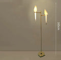 Paper crane iron lampshade warm light floor lamp for living room bedroom