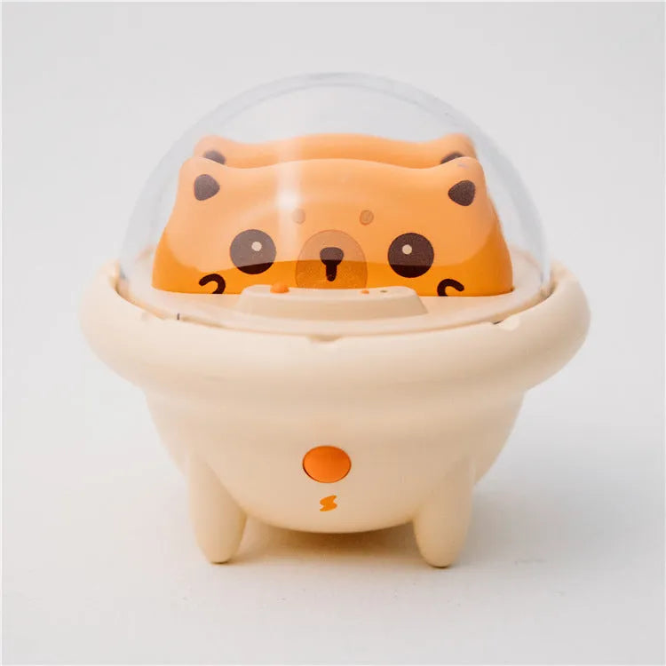 Cartoon fast charging power bank compatible with Apple iPhones in bear or cat design