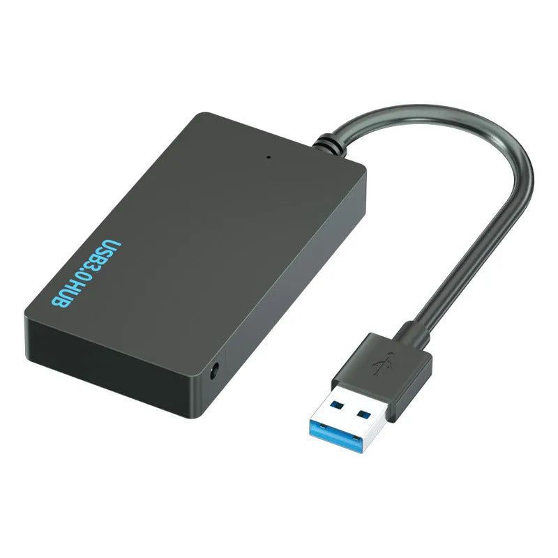 USB 3.0 multi-port extender cable with 20cm length showing Type-C connector and four additional USB ports