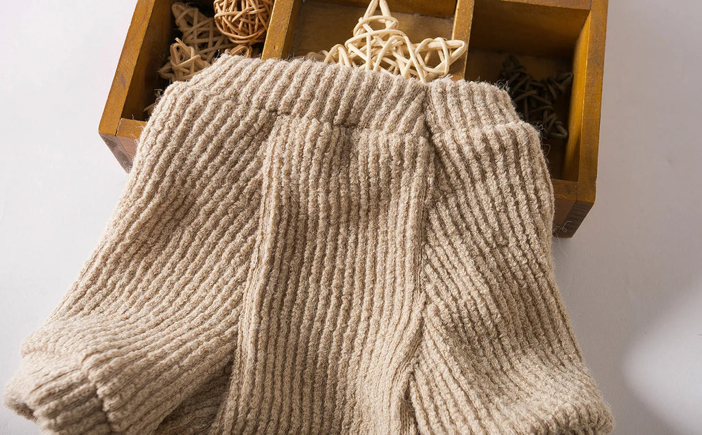 Brown cloth dog sweater pullover for small breeds in five sizes