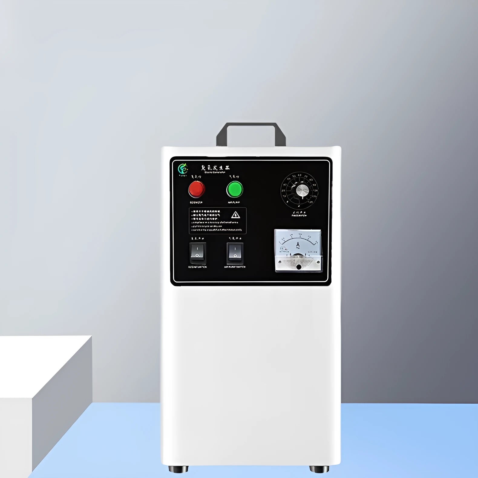 Fruit and vegetable ozone generator machine with 20g/h output in stainless steel or white colour options