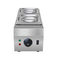 Commercial electric chocolate melting machine with double pot and water insulation heating system
